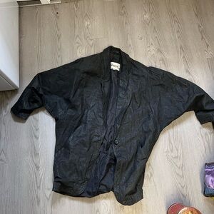 Wilson Black Leather Jacket